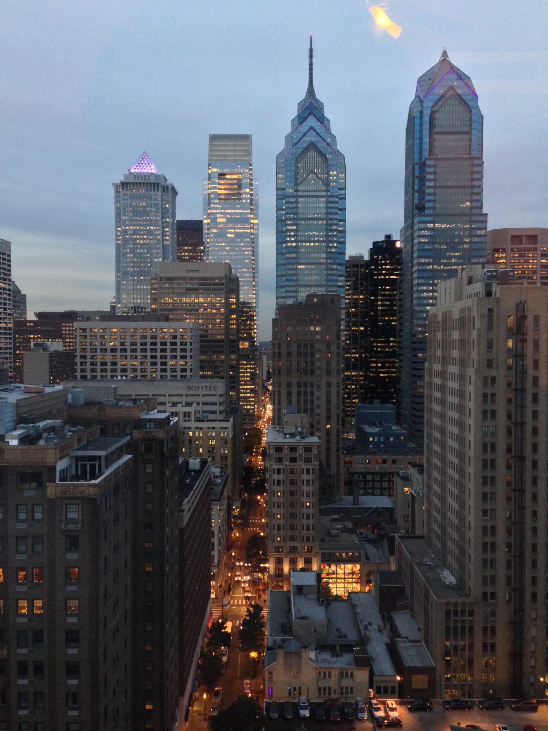 Center City Philadelphia From from Mel's office